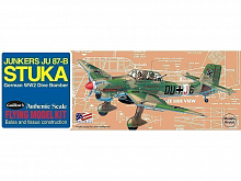 Сборная дер.модель.Самолет Junkers JU-87B Stuka. Guillows 1:30