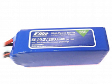Аккумулятор E-Flite Li-Po 2600mAh 22.2V 35C