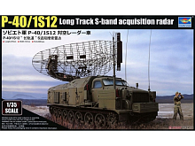 Сборная модель Trumpeter P401S12 Long Track Sband acquisition radar