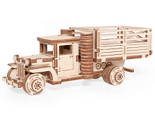 Деревянный конструктор Lemmo Грузовичок ЛТВБ, 79 деталей