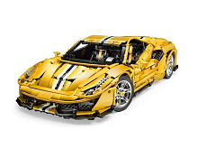 Радиоуправляемый конструктор CaDA MASTER споркар Italian Super Car, желтый 18 3187 деталей