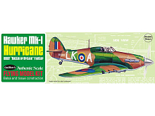Сборная дермодельСамолет Hawker Hurricane Guillows 130