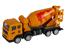 Машина AUTODRIVE Бетоновоз инерционная, вп 26,4418,5см, ,