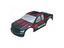 Чернокрасный кузов для бензинового монстра Himoto 15