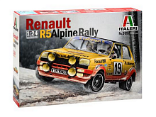 Сборная модель ITALERI 3652ИТ Автомобиль Renault R5 ALPINE RALLY, 124