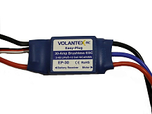 Регулятор скорости бесколлекторный 30AXT60 для самолета Volantex RC Ranger 1600