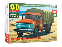 Сборная модель AVD Бортовой автомобиль ЗИЛ130Г, 143