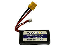 Аккумулятор LiPo 1000mAh, 11,1V XT60 для катера Volantex RC Vector SR48