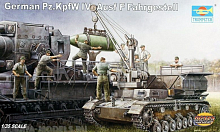 Сборная модель Транспортер Pz Kpfw IV Ausf F 135, шт