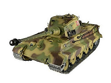 Радиоуправляемый танк Heng Long 116 KingTiger Германия 24G RTR PRO оливковозелёный