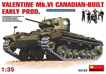 Сборная модель Валентайн МК 6 Канадская сборка ранняя версия 135