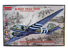 Сборная модель RODEN Самолёт Douglas C47 Skytrain Dakota MKIII, 1144