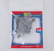 Сборная модель Детский педальный автомобиль Москвич, 2 шт 143, шт