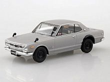 Сборная модель AOSHIMA Nissan Skyline 2000 GT-R (Silver) 1/32
