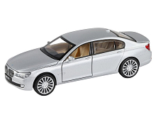 Машина АВТОПАНОРАМА BMW 760LI , серебряный, 134, свет, звук, инерция, вк 17,513,59 см