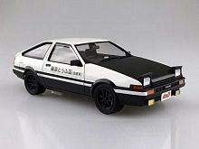 Сборная модель AOSHIMA Initial D Fujiwara Takumi AE86 Trueno Project D Ver