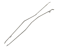 Рулевая тяга для самолета Volantex RC Trainstar Mini комплект