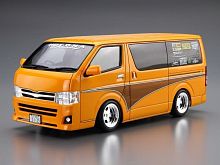 Сборная модель AOSHIMA Toyota HiAce HotCompany TRH200V 12