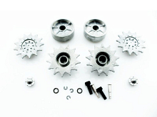 Ведущая звездочка 2 шт и ленивец 2 шт для танка SHERMAN M4A3 75 мм TAG120647