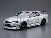 Сборная модель AOSHIMA Nissan Skyline GTR R34 Nismo Ztune 04