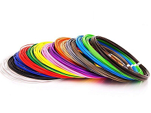 ABS пластик для 3D ручек 15 цветов по 10 метров, d175 мм
