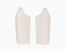 Лопасти хвостовые, белые Plastic tail blade white EK10501