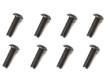 Винт с головкой под шестигранник, полукруглый М25х6мм, 8 шт