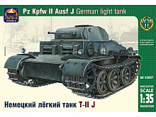 Сборная модель ARK 35007 Немецкий легкий танк Т-II J, 1/35