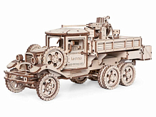 Деревянный конструктор Lemmo Модель Грузовик ЗПК1, 287 деталей