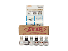 Набор АКАН акриловых красок Российский боевой самолёт Су27, 6х10 мл