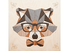 МАРКЕТРИ Картина на дереве 20Х20 МИСТЕР ЕНОТ