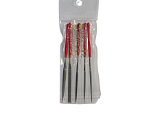 Набор надфилей, алмазные, 5 шт, № 200 2100