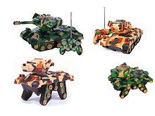 Радиоуправляемый трансформер MZ ТанкСобака 28161  музыка  акб и зу