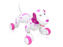 Радиоуправляемая роботсобака HappyCow Smart Dog 24G розовая