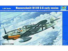 Сборная модель Самолёт  Мессершмитт Bf109G6 early 132