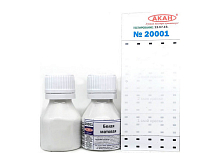 Краска АКАН акрилатлатексная Белая матовая, 10 мл