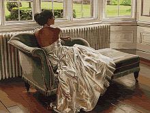 Картина по номерам 40х50 ПОСЛЕ БАЛА 22 цвета