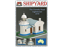 Сборная картонная модель Shipyard маяк Lighthouse Crowdy Head №1, 172