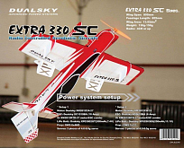 Радиоуправляемый самолет Dualsky Extra 330SC Pro F3P3D ARF