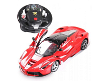Радиоуправляемая машина MZ Ferrari La Ferrari 2088F 110 GYROруль, открываются двери акб