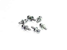 Винт с шарообразной головкой, 6шт