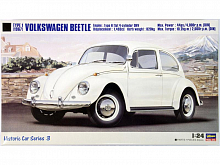 Сборная модель Hasegawa Автомобиль VOLKSWAGEN BEETLE 1967, 124