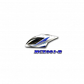 Корпус с синими наклейками для вертолета Blade mCx