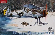 Сборная модель Самолёт GLOSTER GLATIATOR MKII
