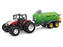 РУ фермерский трактор Korody с цистерной, двойные колеса 124 24G 6CH RTR