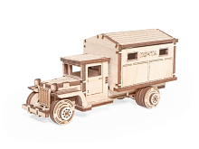 Деревянный конструктор Lemmo Грузовичок ЛТ почта, 49 деталей
