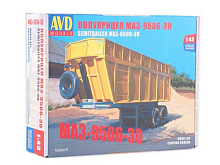 Сборная модель AVD Полуприцеп МАЗ950630, 143