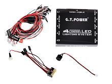 Система освещения 4канальная светодиодная GTPower с блоком управления