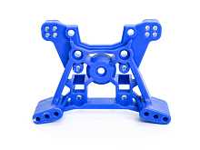 Стойка крепления передних амортизаторов  для Remo Hobby MMAX, EX3 110, тюнинг, синяя