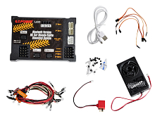 Комплект освещения GTPower с блоком управления и звуковой системой c Bluetooth